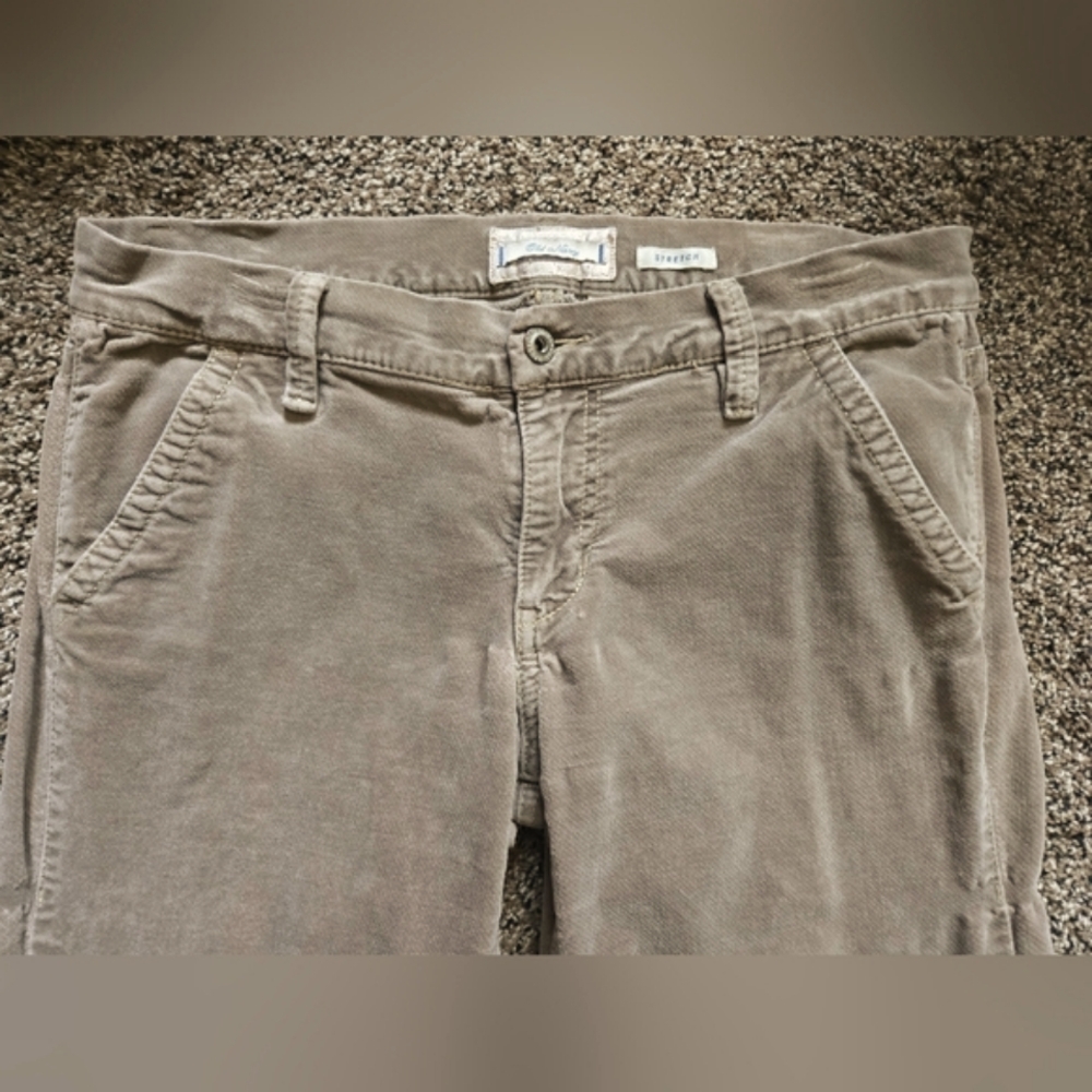 Old Navy stretch purplish brown corduroy like, 6 - Picture 5 of 8